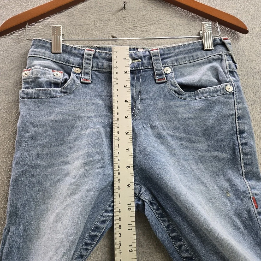 True Religion‎ Girls Jeans 12 Light Blue Denim Skinny 27